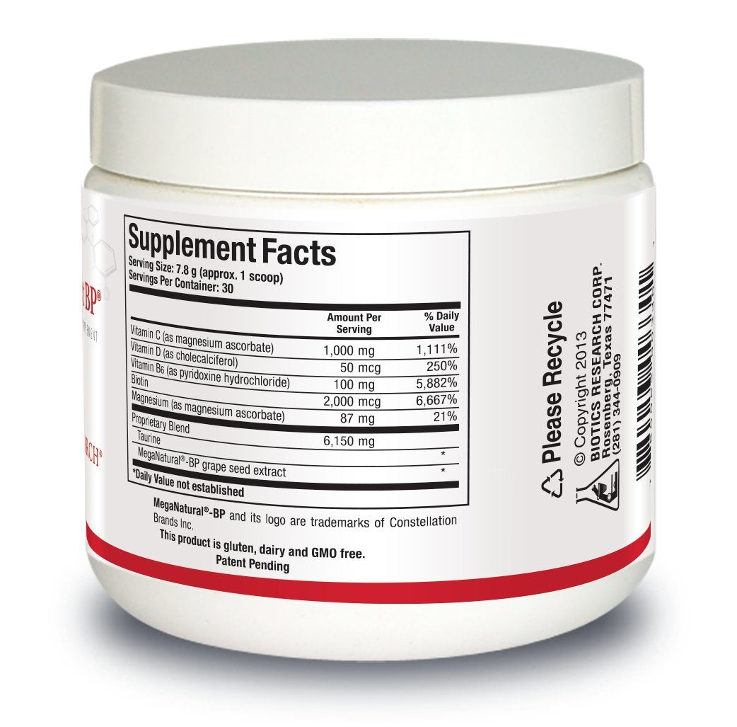 Biotics Research Bio CardioSirt BP Powder 8 Ounces