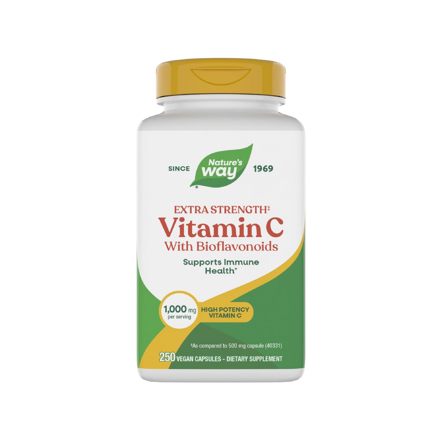 Nature's Way Extra Strength Vitamin C with Bioflavonoids Capsule, 250 Count
