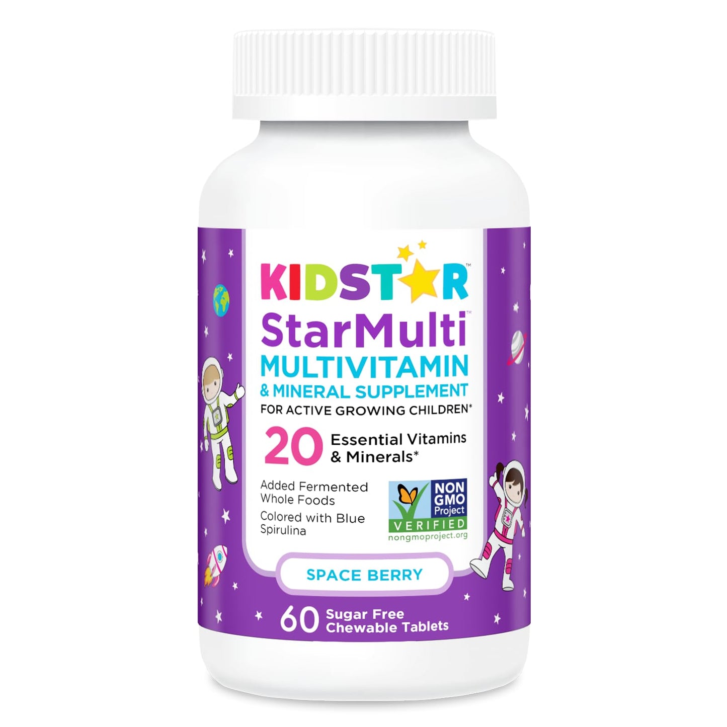 KidStar Nutrients StarMulti Tablets, 60 Tablets