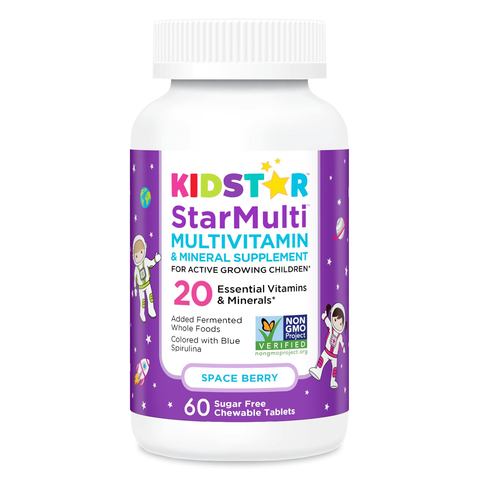KidStar Nutrients StarMulti Tablets, 60 Tablets