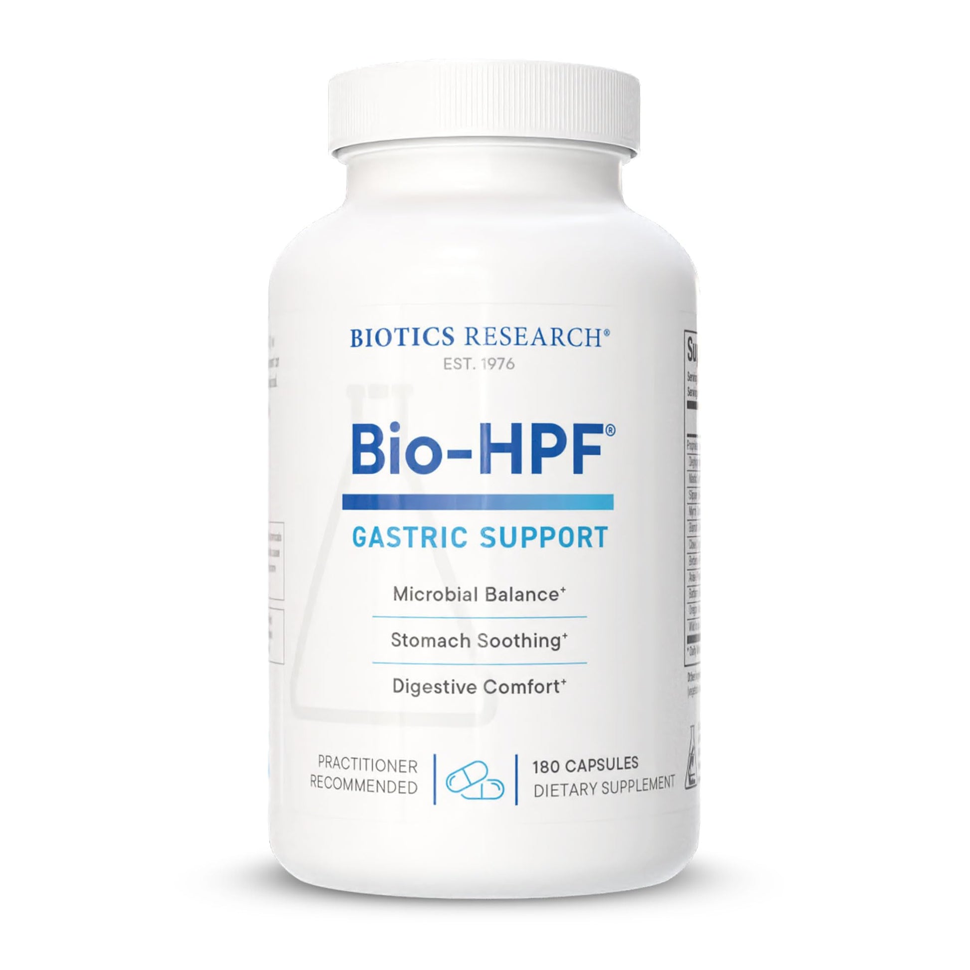 BIOTICS RESEARCH Bio-HPF Gastric Support Capsules 180