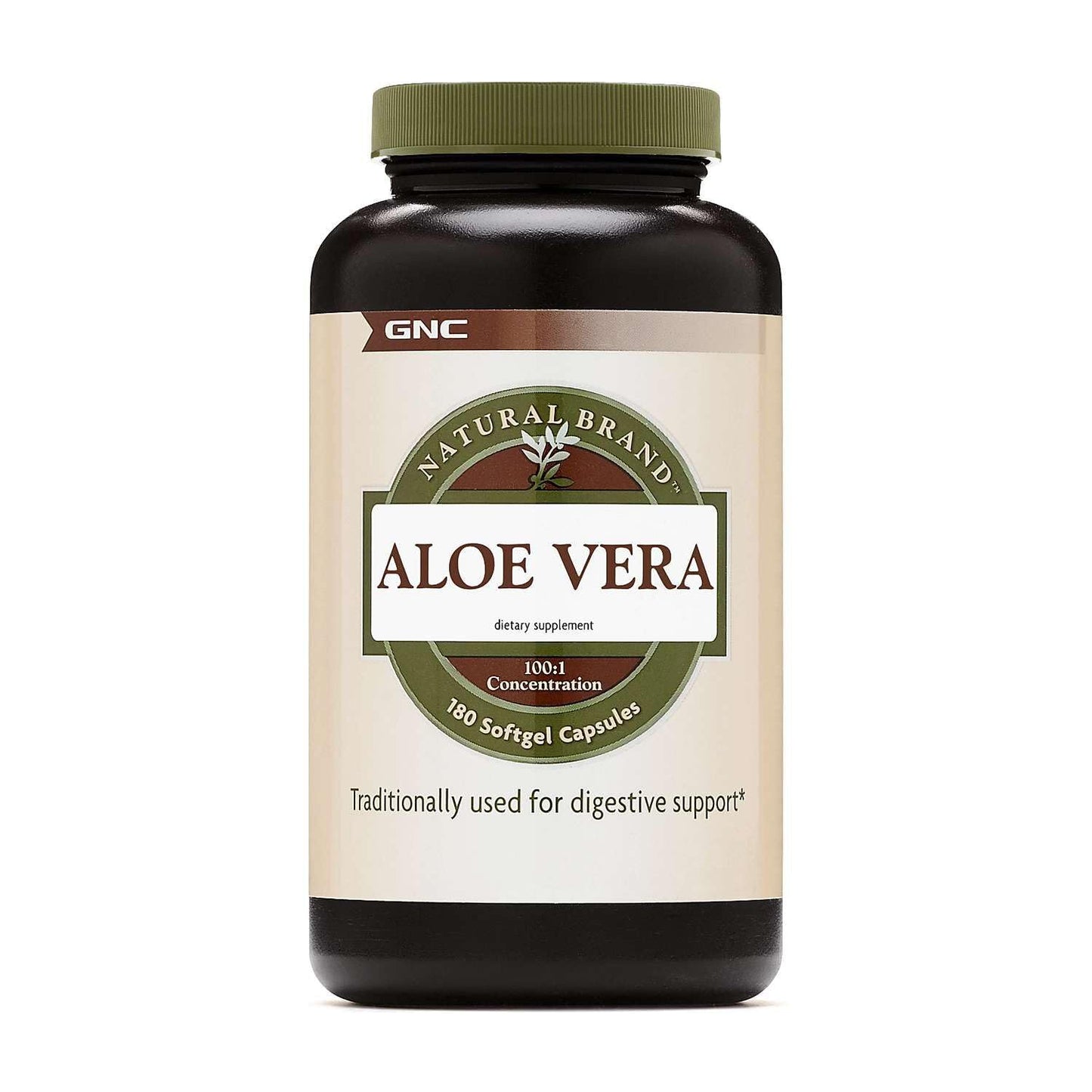 GNC Aloe Vera SoftGel Capsules, 180 Count