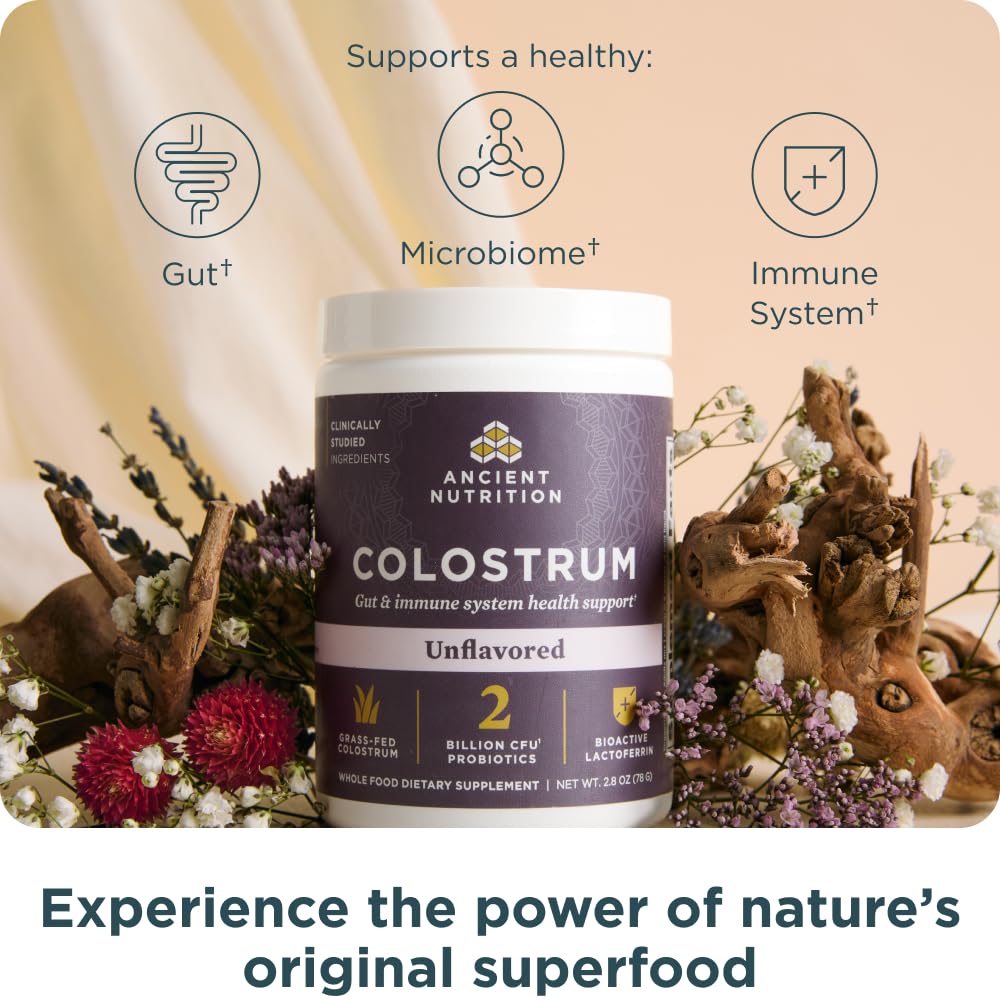 Ancient Nutrition Colostrum Superfood Powder 2.8 Ounce