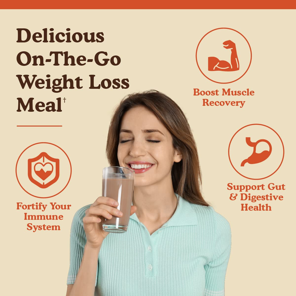 BBfL Plant-Based Protein Shake Powder, 20.48 oz, 15 Servings