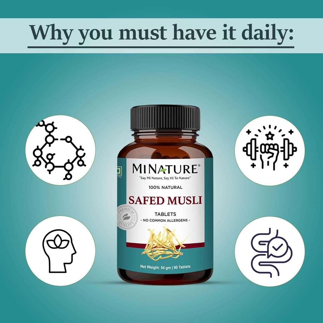 minature Safed Musli 90 Tablets
