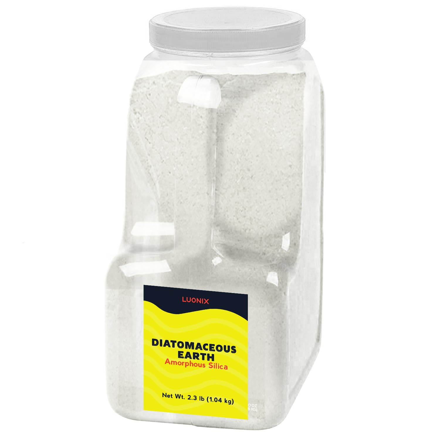 Luonix Diatomaceous Earth, Freshwater Amorphous Silica Powder, 36.8 Ounce