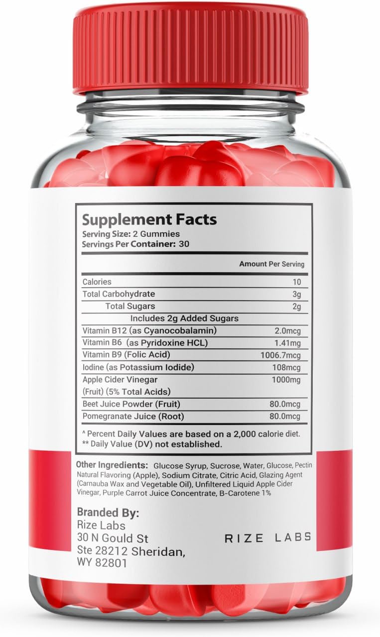 Rize Labs Keto Bites Gummies, 300 Gummies