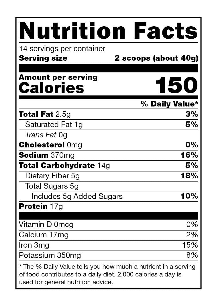 Mct Lean Vegan Protein Powder Blend Powder 1.2 lb