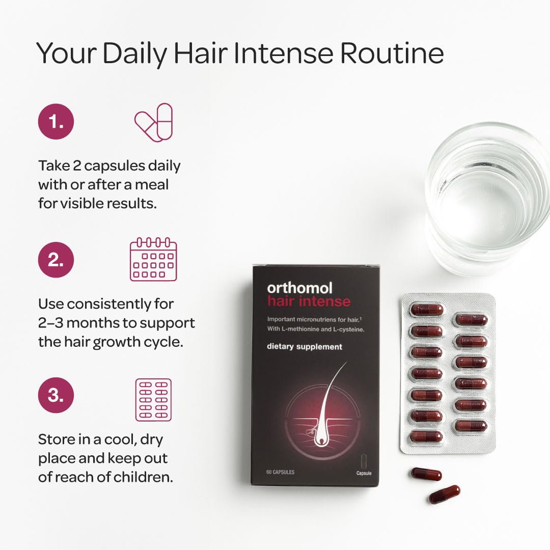 Orthomol Hair Intense Capsules, 30