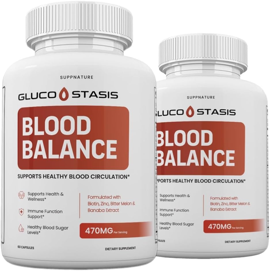 SuppNature Gluco Stasis Capsules 120 Capsules