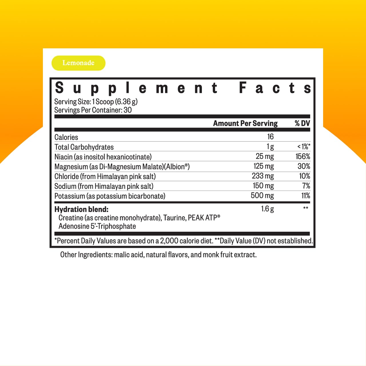 Seeking Health Electrolyte Powder Lemonade & Berry (30/30 Servings)