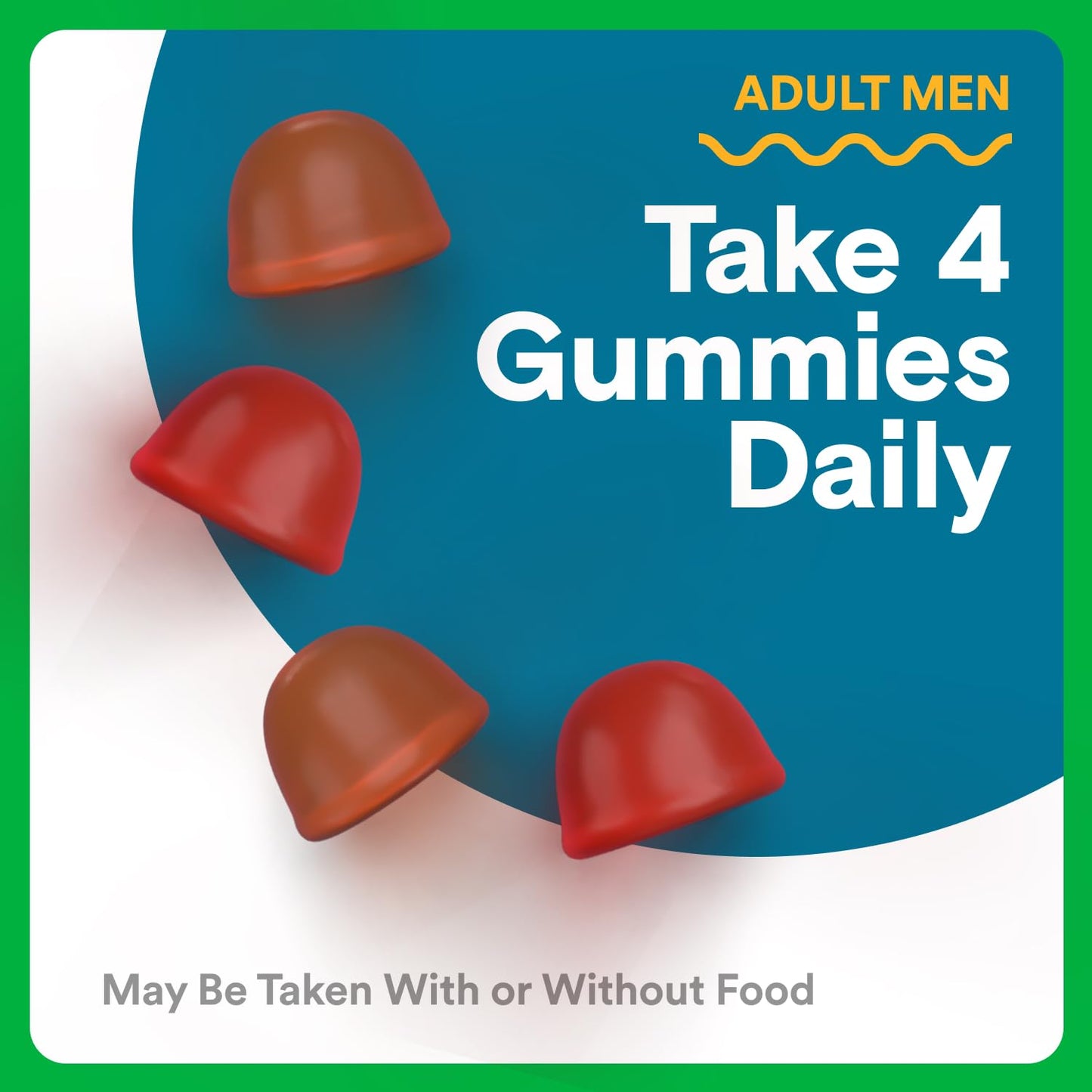 SmartyPants Multivitamin for Men Organic Gummies, 1 Count
