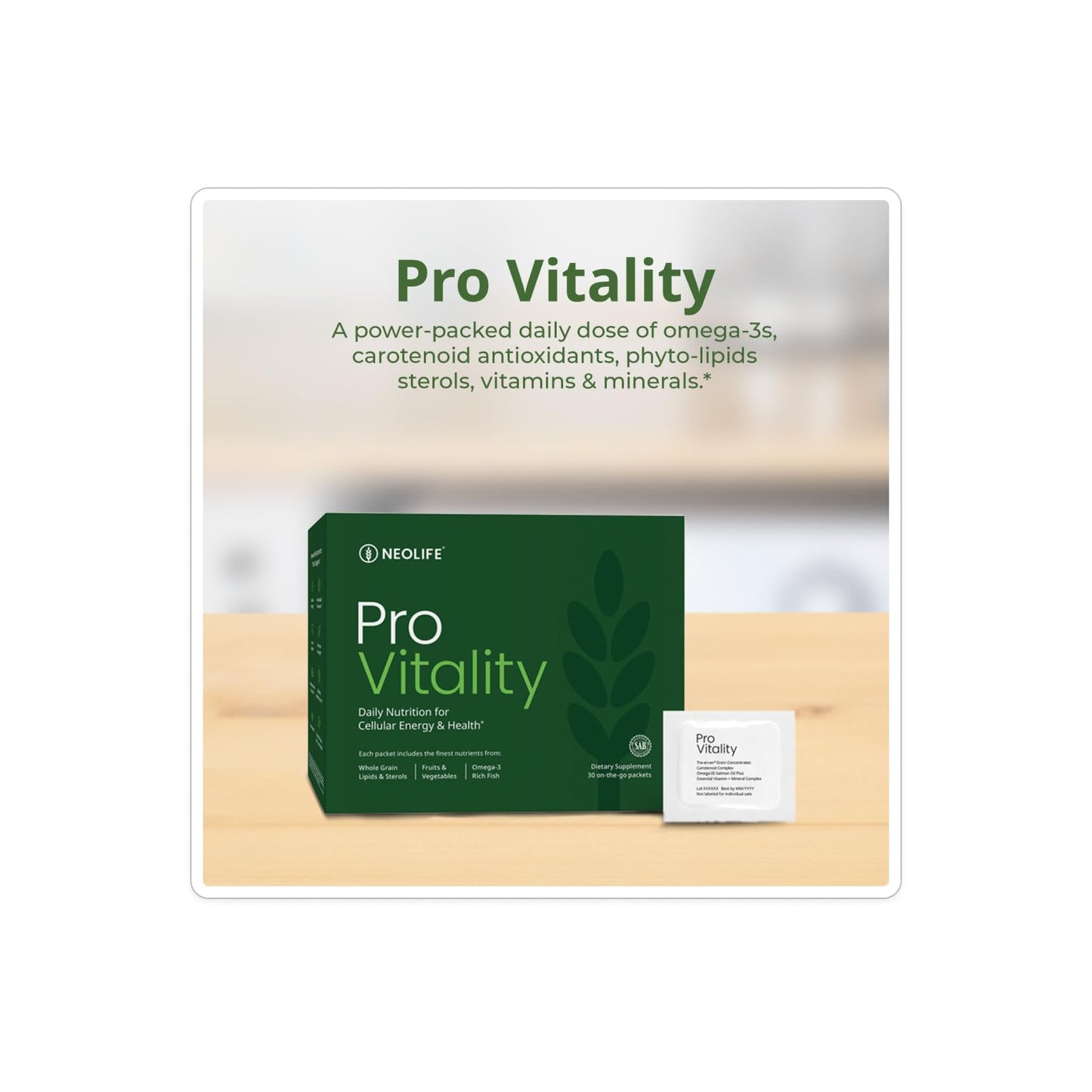 NeoLife Pro Vitality Capsule 30 Count