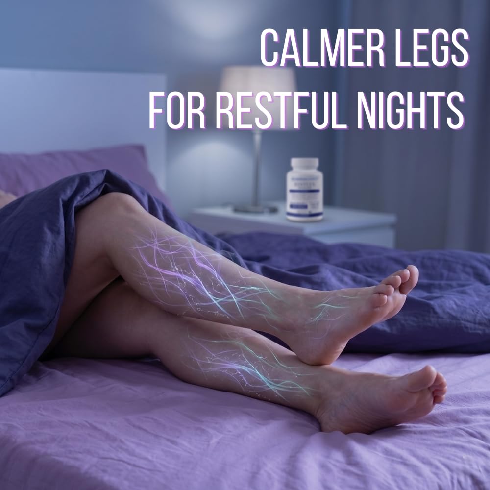 Approved Science Restlex for Restless Legs Magnesium Glycinate Capsules, 60 Count