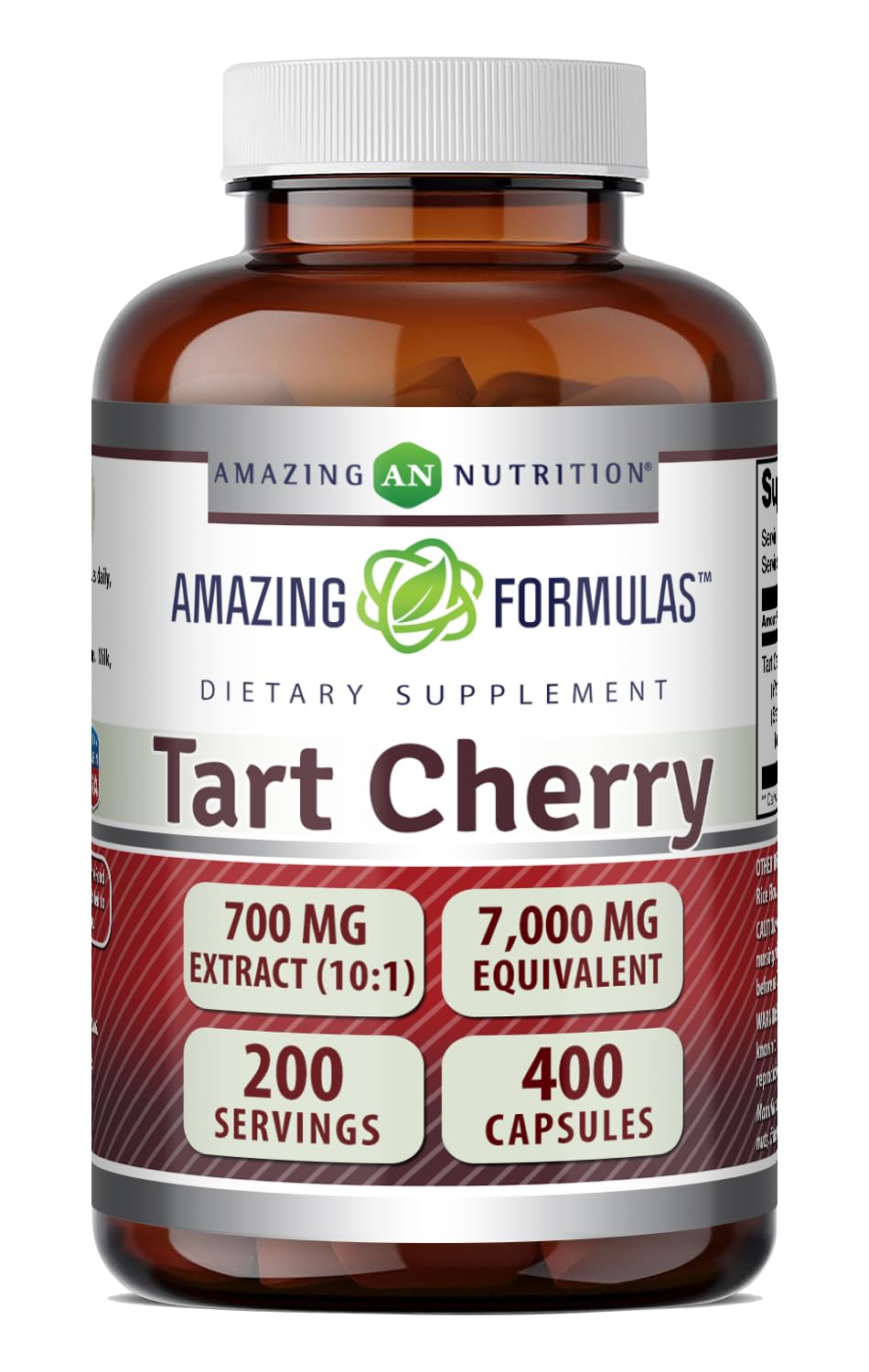 Amazing Nutrition Tart Cherry 700 Mg 400 Capsules