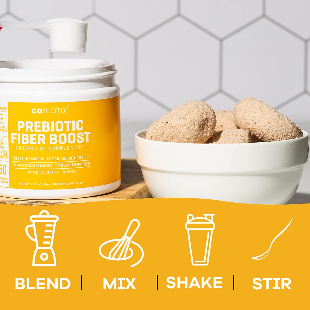 GOBIOTIX Detox & Fiber Supplement Bundle - Prebiotic Fiber Powder & Detox Support