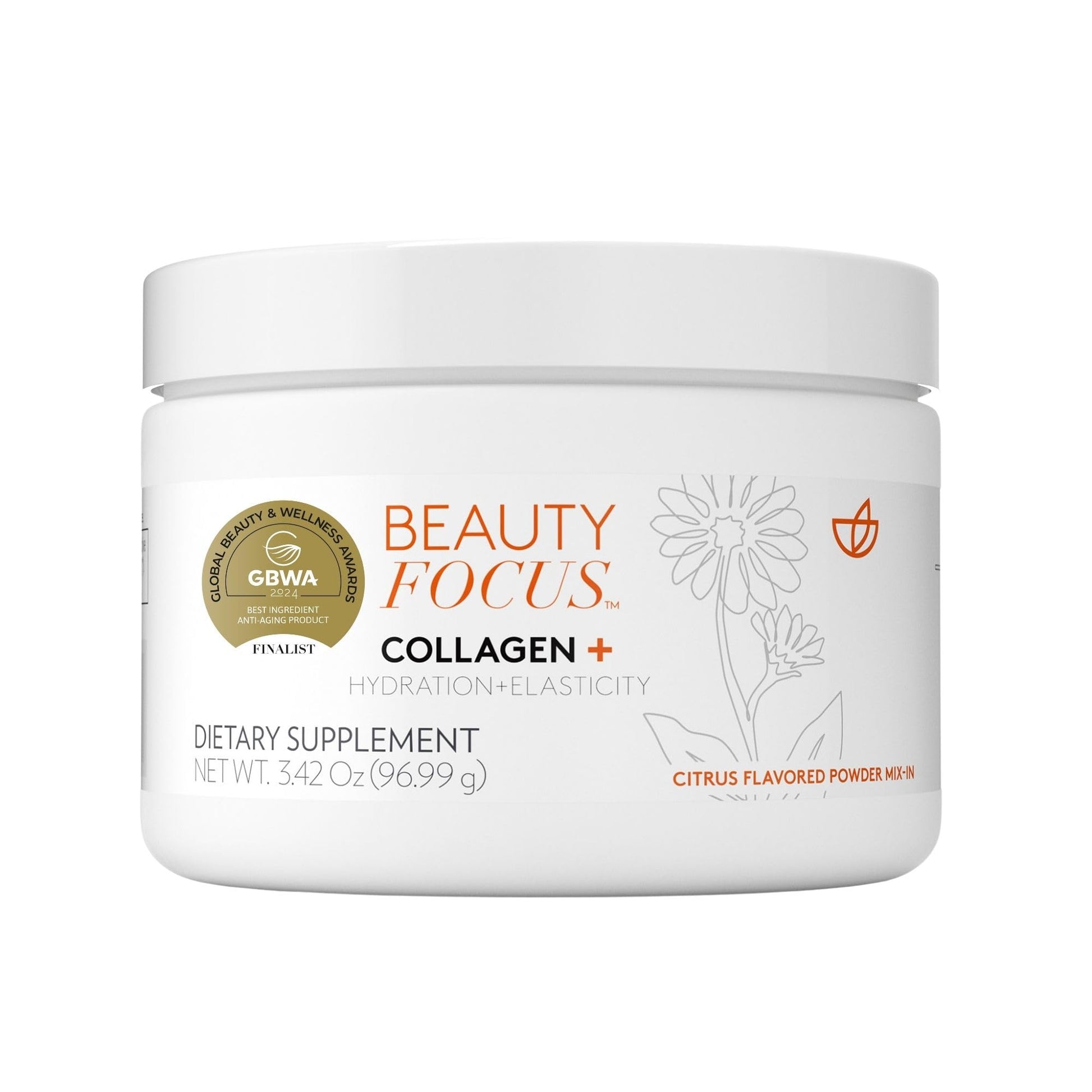 Beauty Focus Nu Skin Collagen + Powder Mix-in Powder 3.42 Ounce