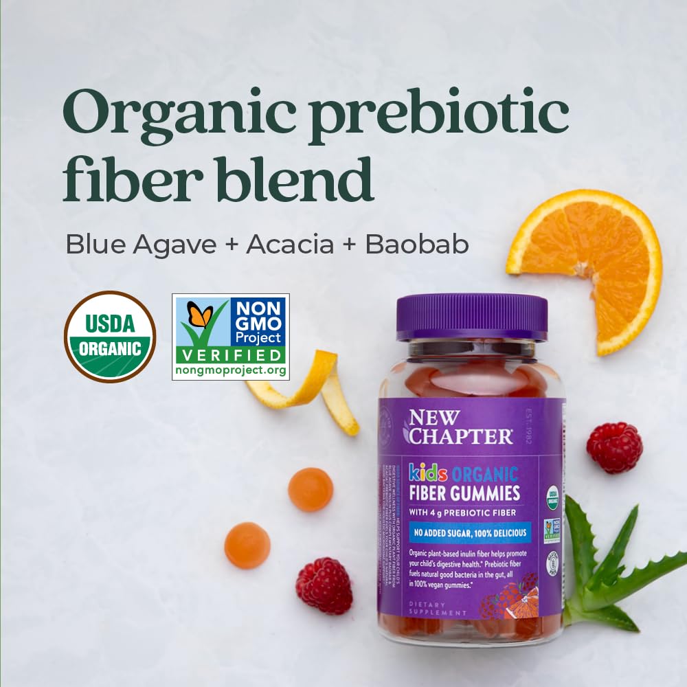 New Chapter Organic Fiber Gummies for Kids, 60 ct