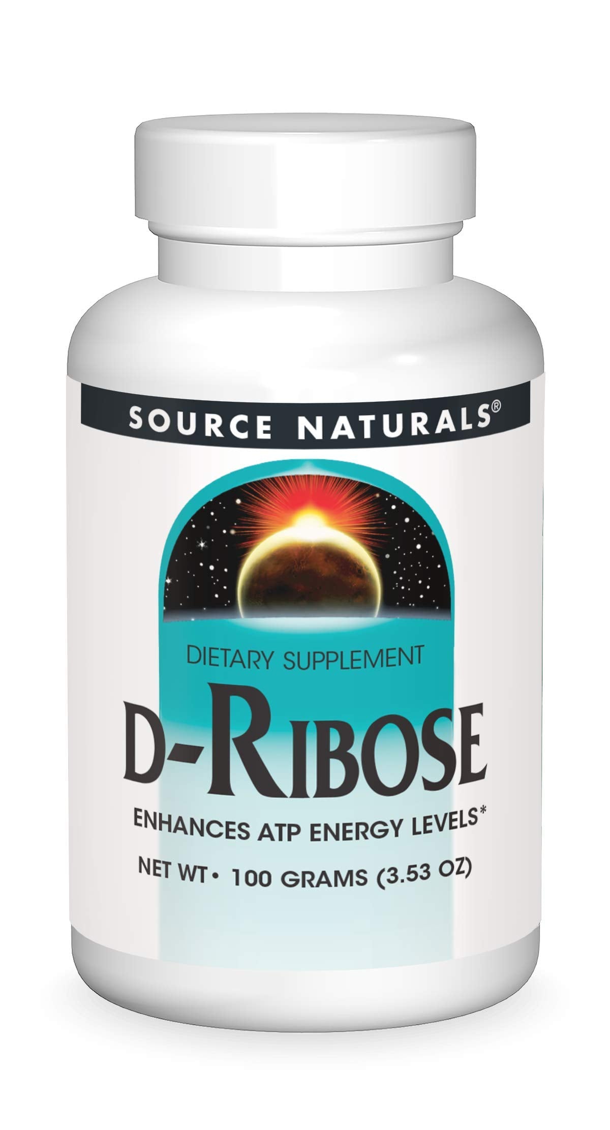 Source Naturals D-Ribose Powder 3.53 Ounce