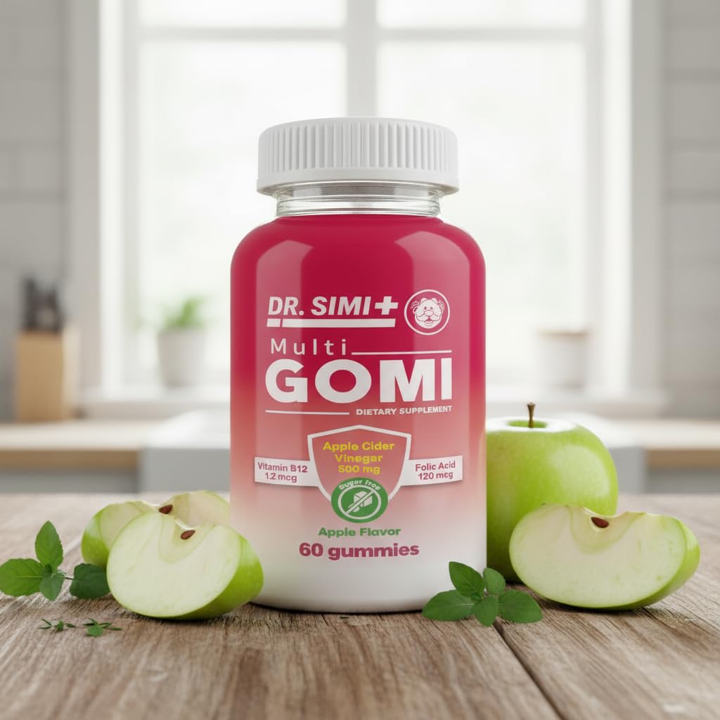 MULTI GOMI Dr. SImi Sugar-Free Apple Cider Vinegar Gummies Gummy 60
