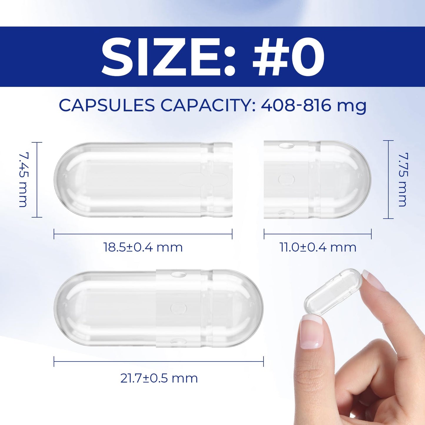 MéipaLien Vegan Separated Capsules 1000 Count