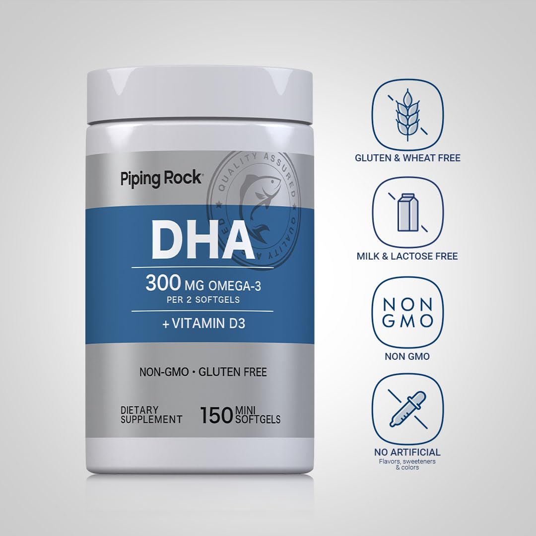 Piping Rock DHA Softgels 150