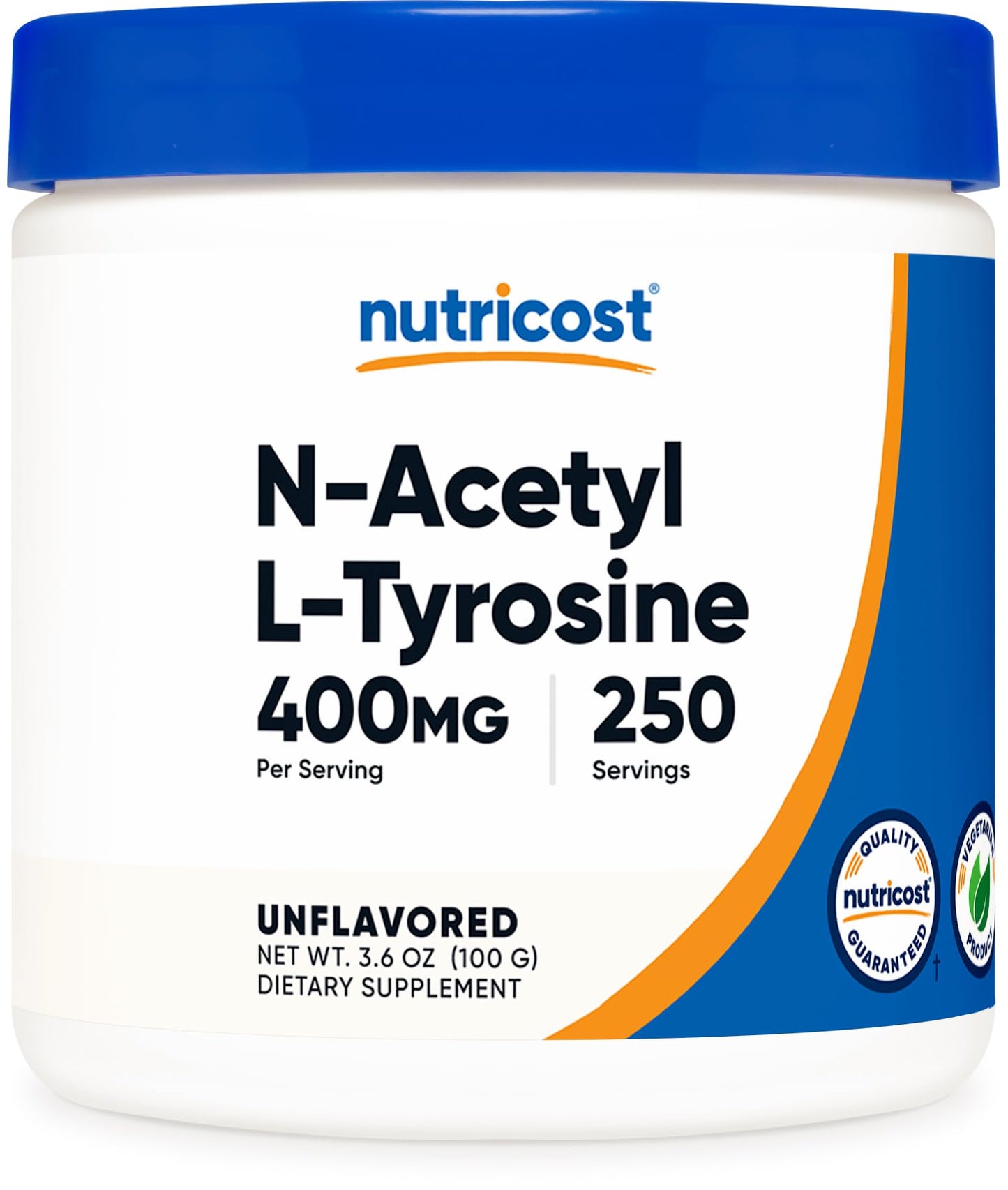 Nutricost N-Acetyl L-Tyrosine (NALT) Powder 3.6 Ounce