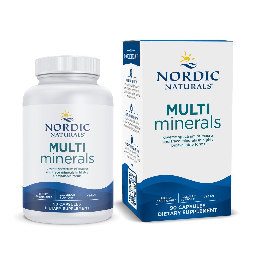 Nordic Naturals Multi Minerals Capsules 90 Count