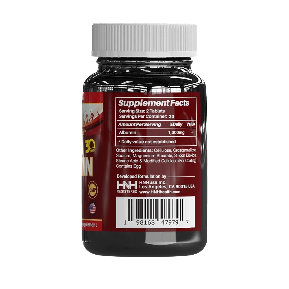 Dr.K&C HNHusa Mega Albumin Protein 1000mg Tablets Pack of 2