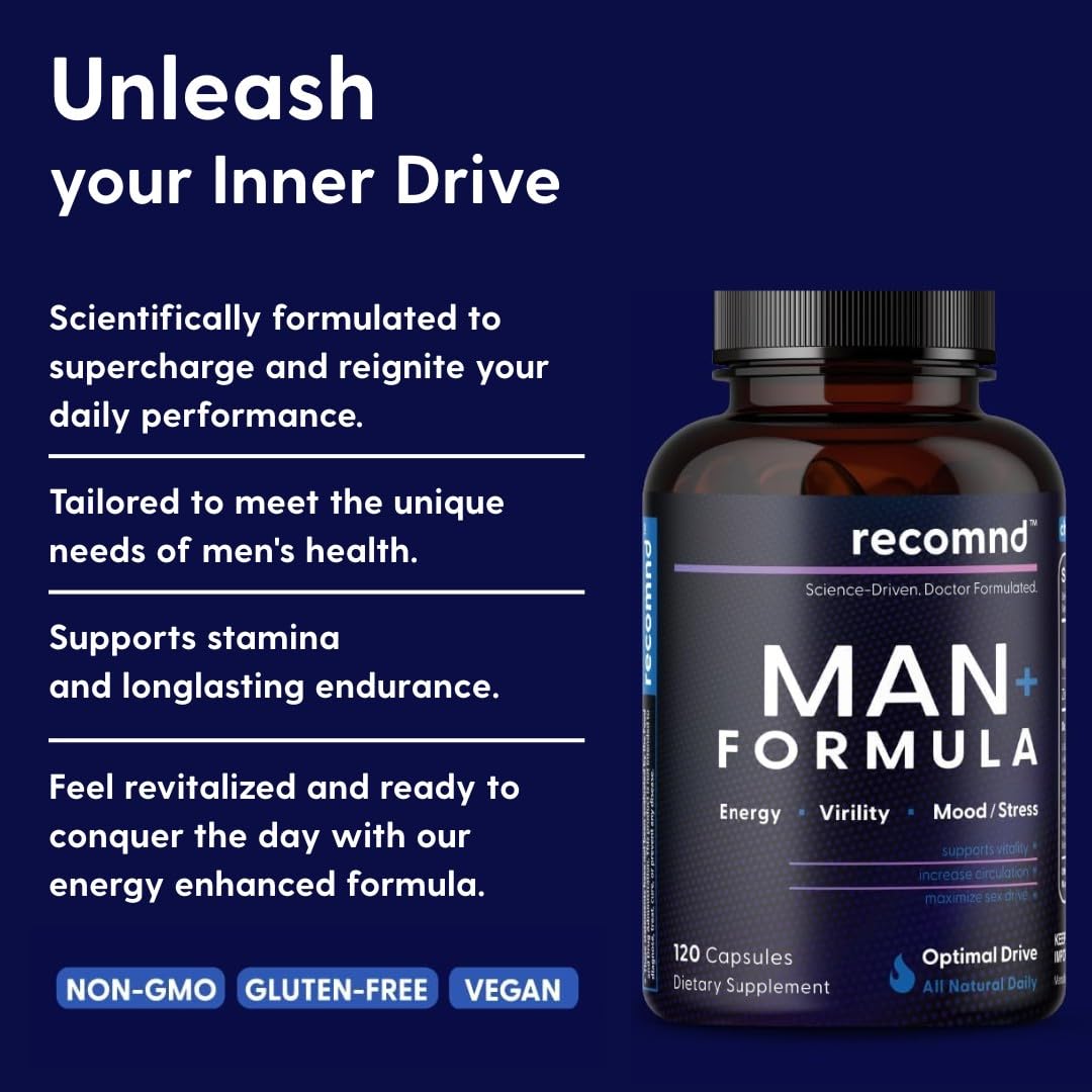 recomnd Man+ Formula Capsule 120 Count