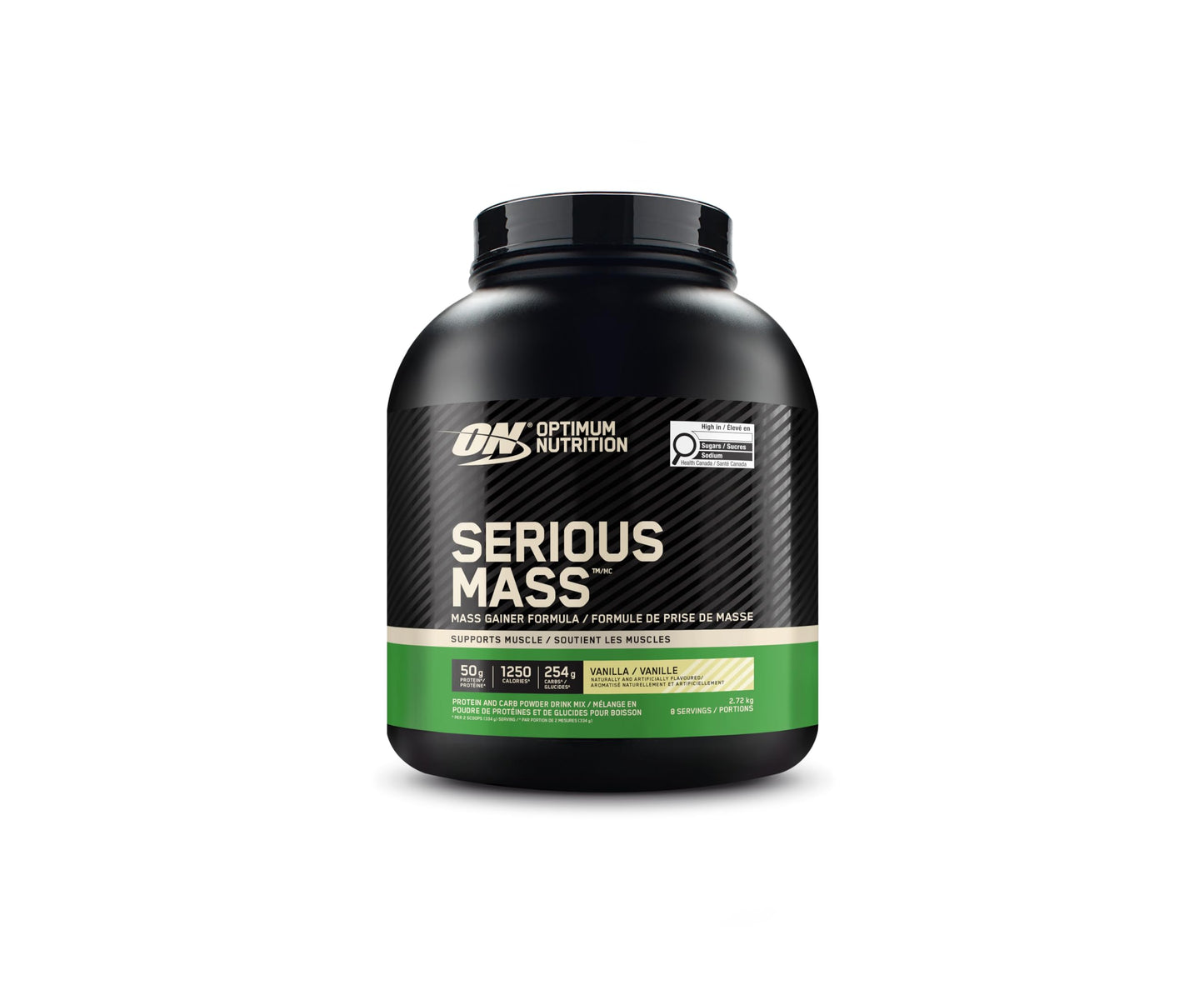Optimum Nutrition Serious Mass Weight Gainer Protein Powder, 96 Servings, 6 Pound