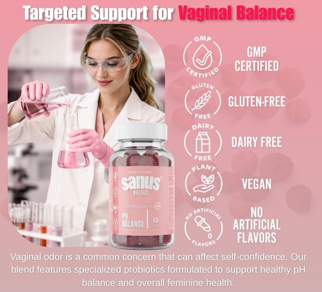 Sanus Wellness Probiotics for Women Gummy - 60 Gummies