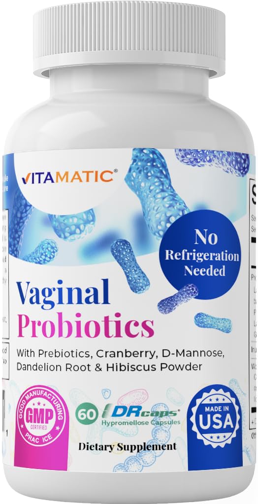 Vitamatic Vaginal Probiotics for Women 60 Capsules