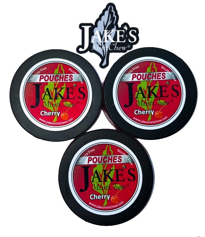 Jake's Mint Chew Cherry Chews 3 Pack