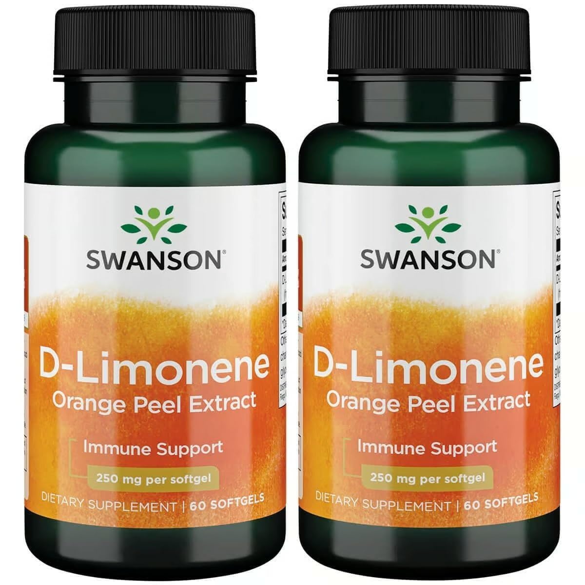 Swanson D-Limonene Orange Peel Extract Capsules 120 Capsules