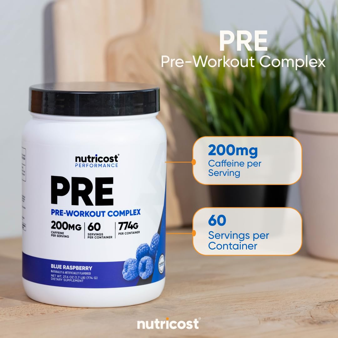 Nutricost Pre-Workout Complex Powder 60 Servings