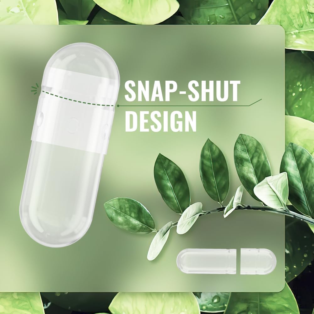 ATNreuro Empty Vegan Capsules Size 2, 100 Count