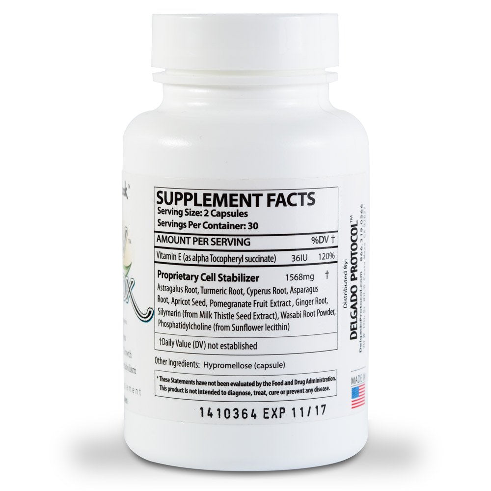 The Delgado Protocol for Health Liv D-Tox Liver Detox and Cleanse Support Capsules, 180 Count