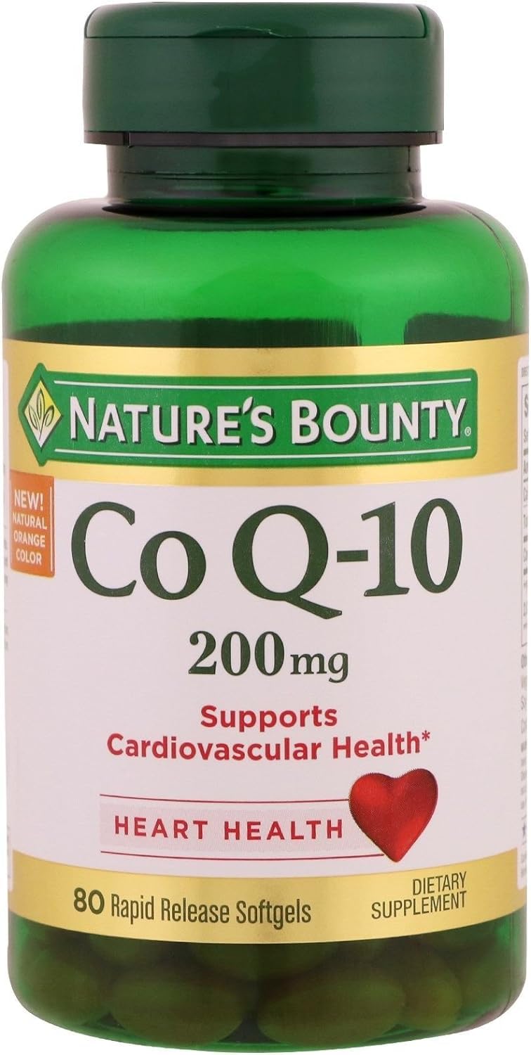 Nature's Bounty Co Q-10 200 mg Rapid Release Softgels 640