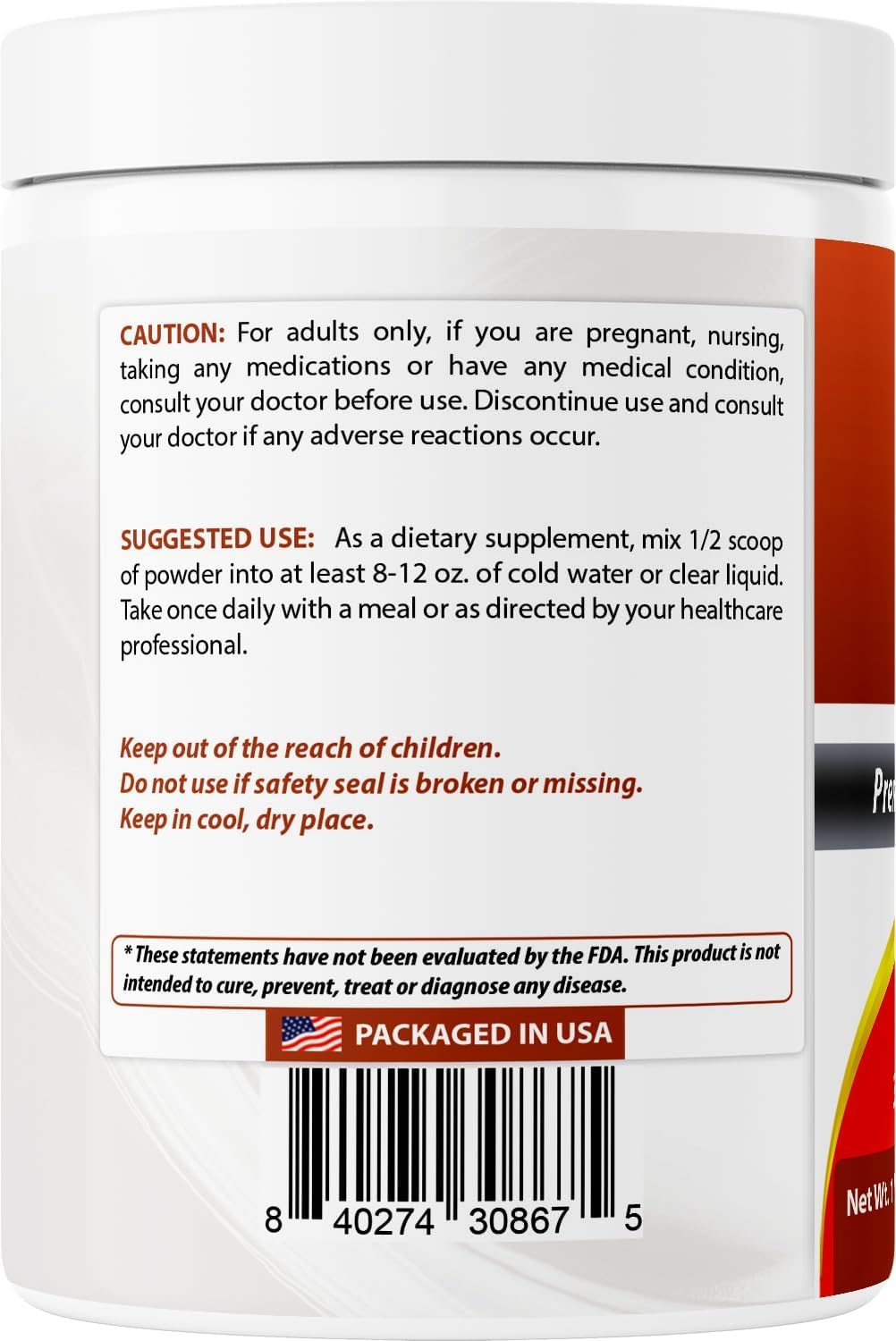 Best Naturals Calcium Lactate Pure Powder 16 Ounce