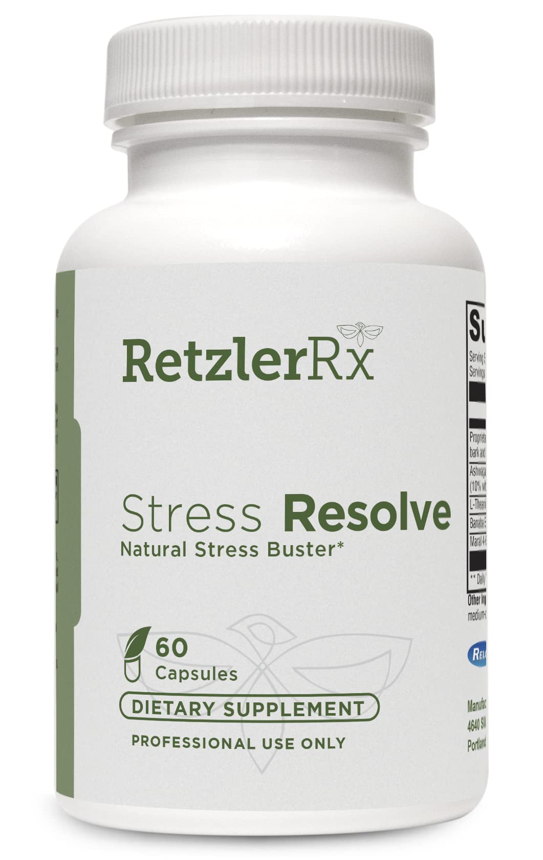 HormoneSynergy Stress Resolve by Dr. RetzlerRx 60 Capsules