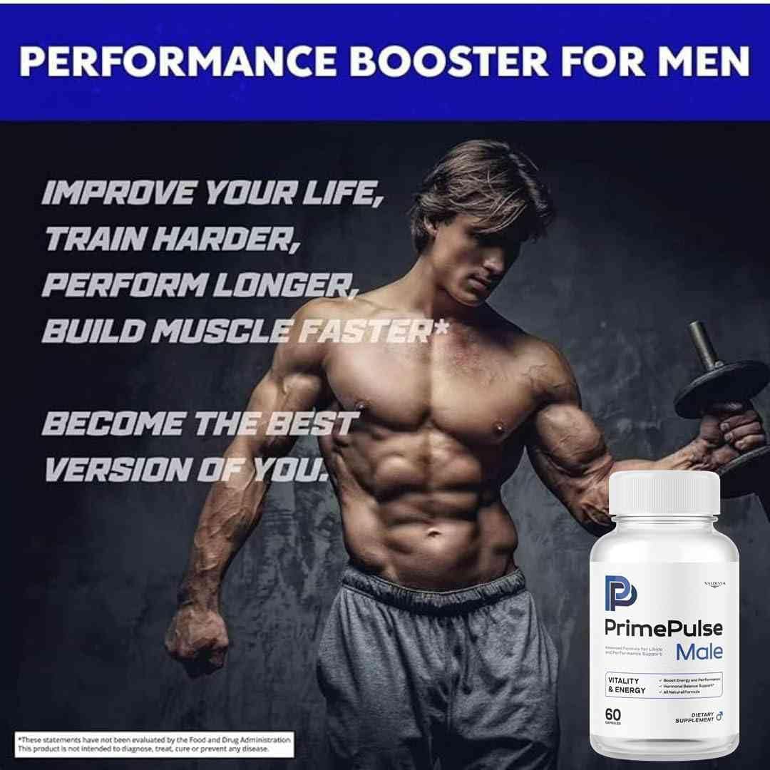 Valdivia Prime Pulse Male Capsules, 300 Capsules