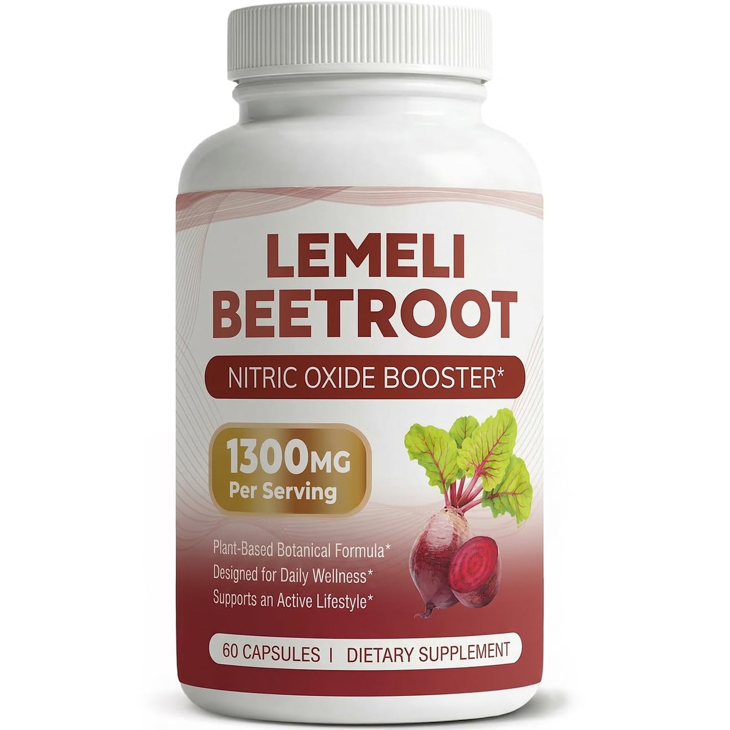 LEMELI BEETROOT Beetroot Capsules, 60 Capsules