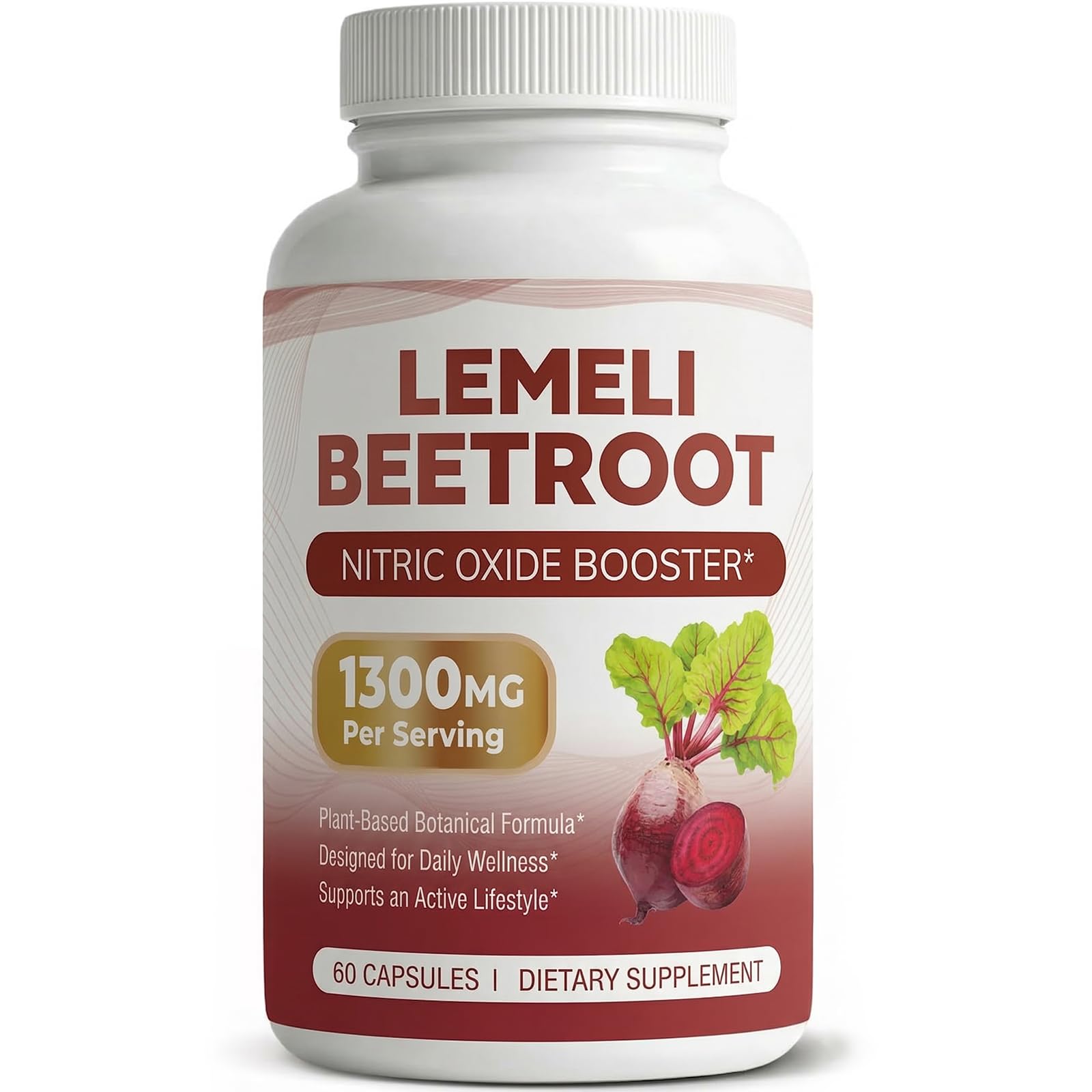 LEMELI BEETROOT Beetroot Capsules, 60 Capsules