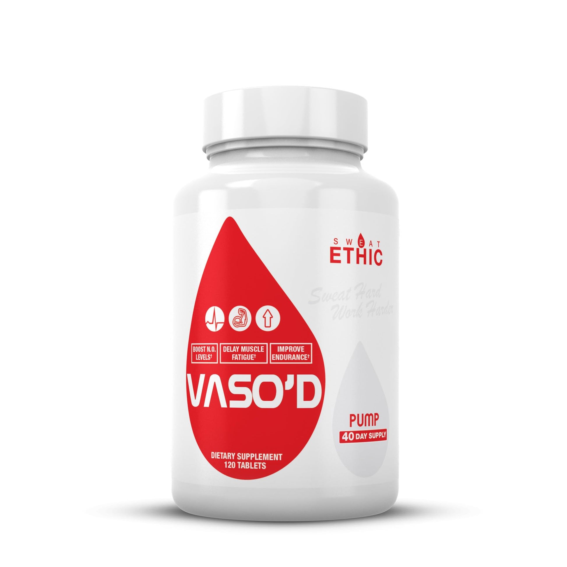 Sweat Ethic VASO'D Vasodilator Capsules 120
