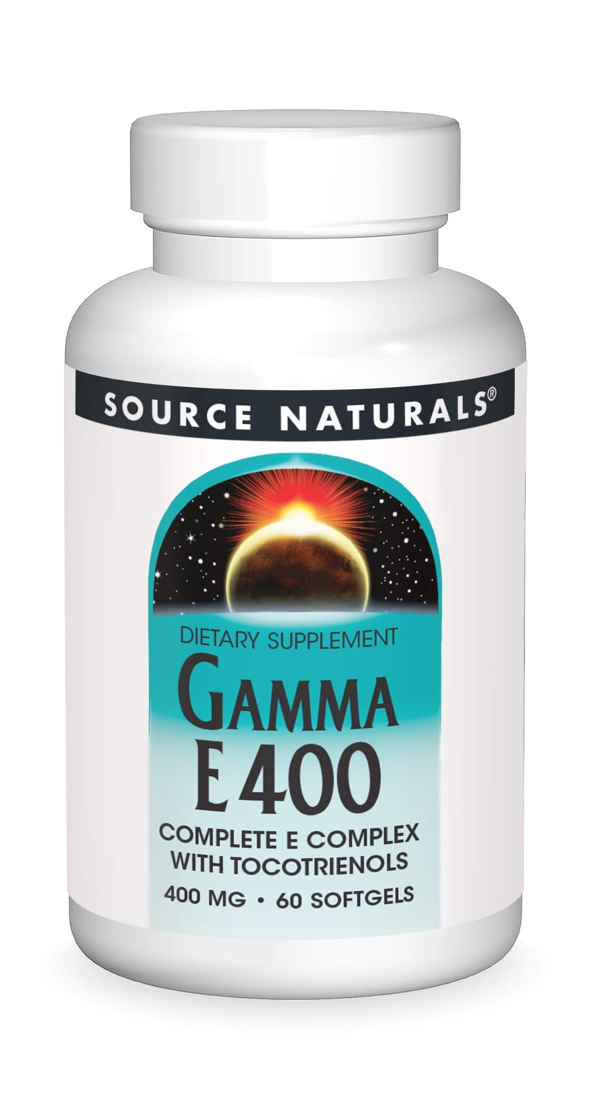 Source Naturals Gamma E 400 Softgels, 60 Count