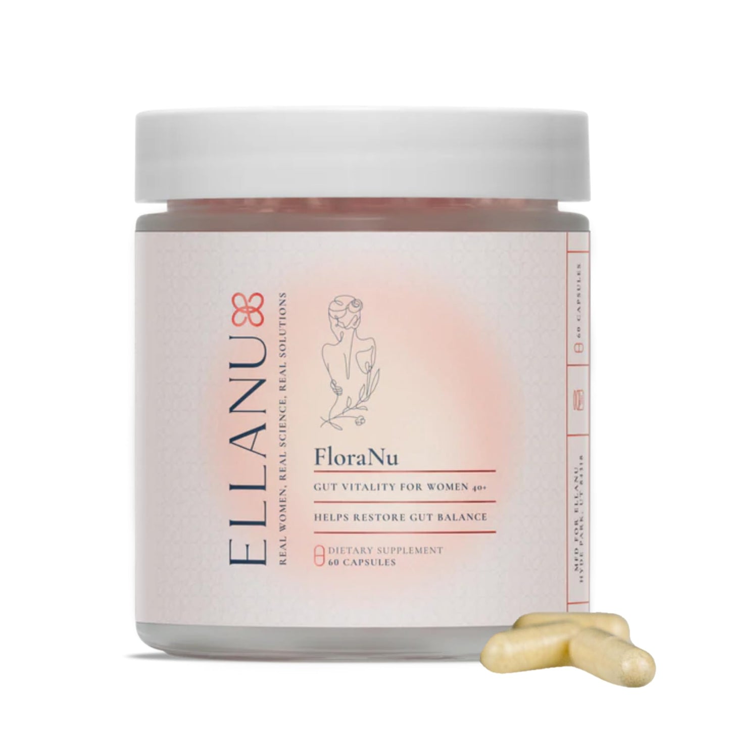 ELLANU FloraNu Vegan Capsules 60
