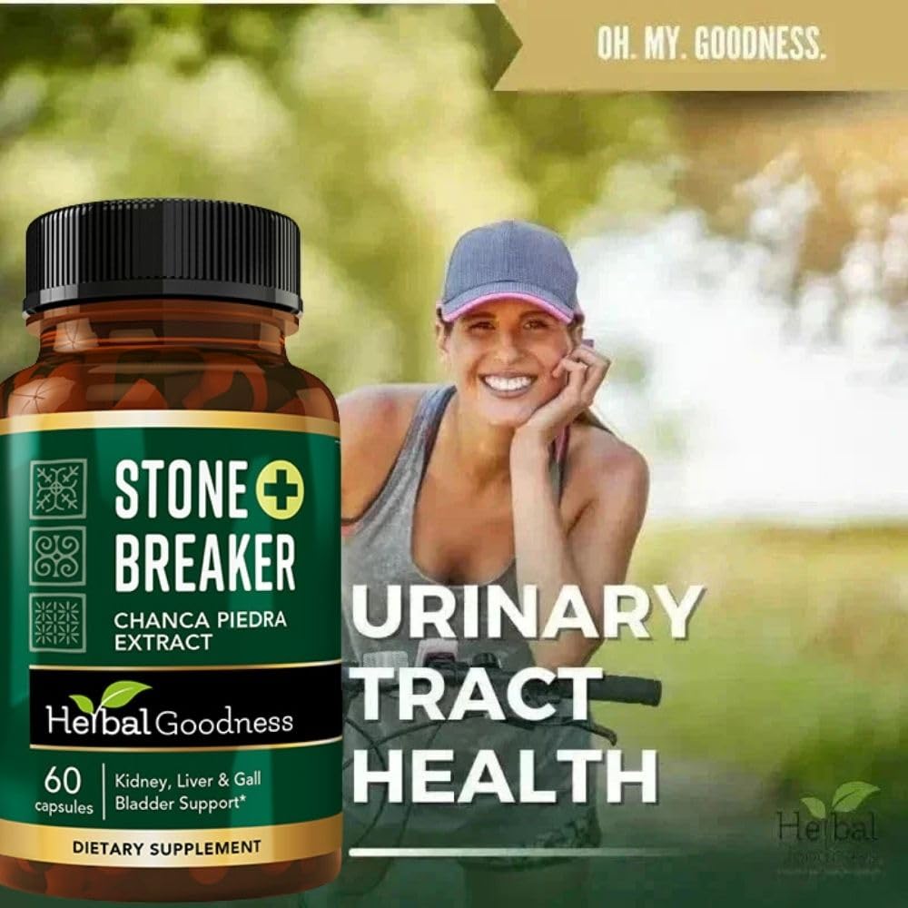 Herbal Goodness Chanca Piedra Capsules, 60 Count