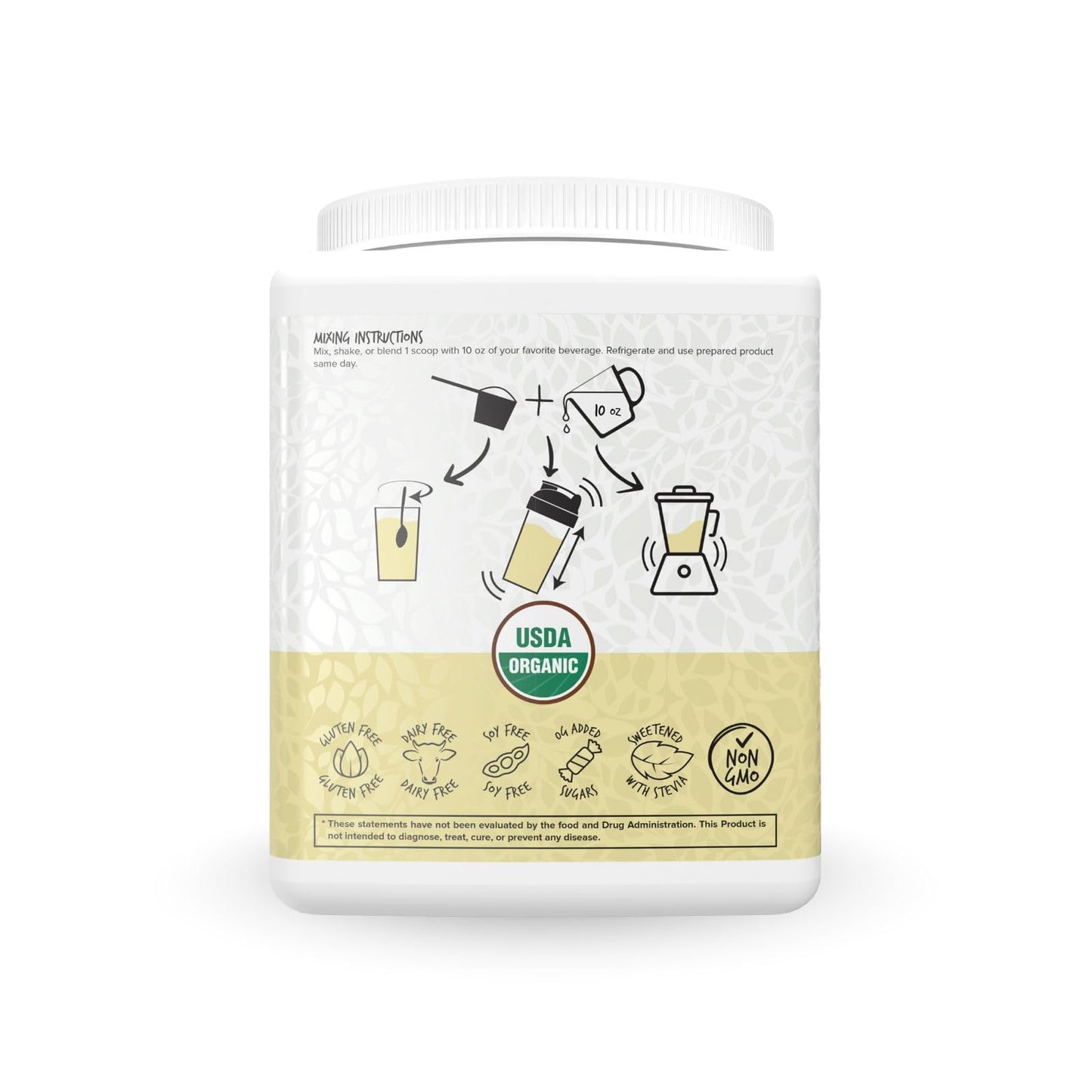 Portions Master Vegan Protein Blend, Pea Hemp Goji + MCT 13.2 Ounce
