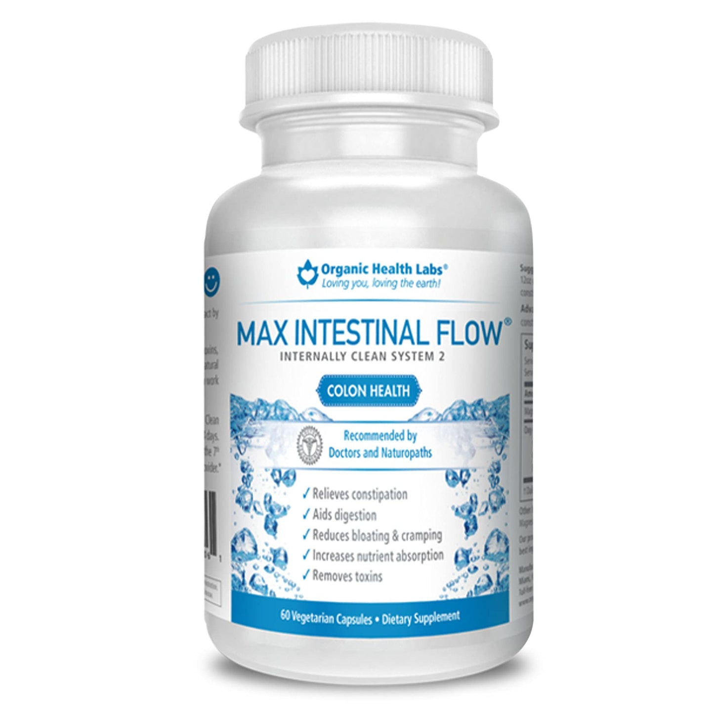 Organic Health Labs Max Intestinal Flow 60 Capsules